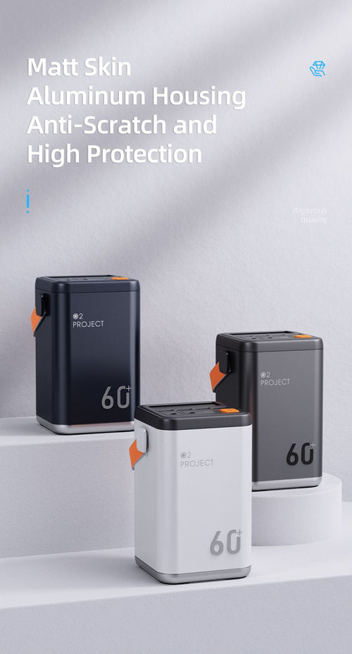 The O2 Project 60,000Mah Powerbank