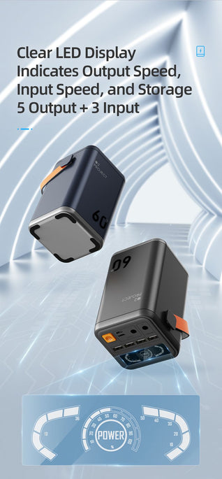 The O2 Project 60,000Mah Powerbank