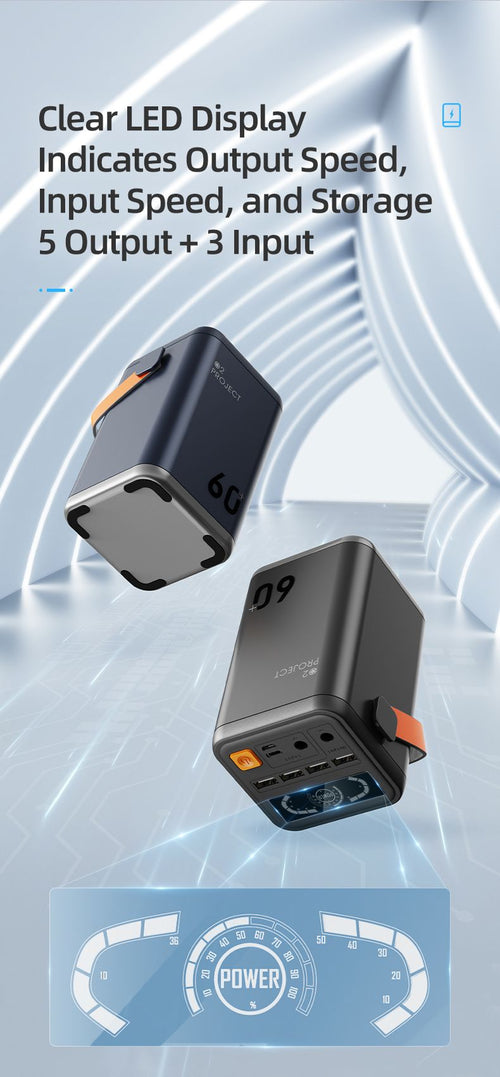 The O2 Project 60,000Mah Powerbank