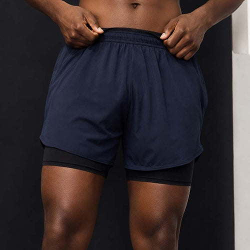 2Pcs Gym Shorts