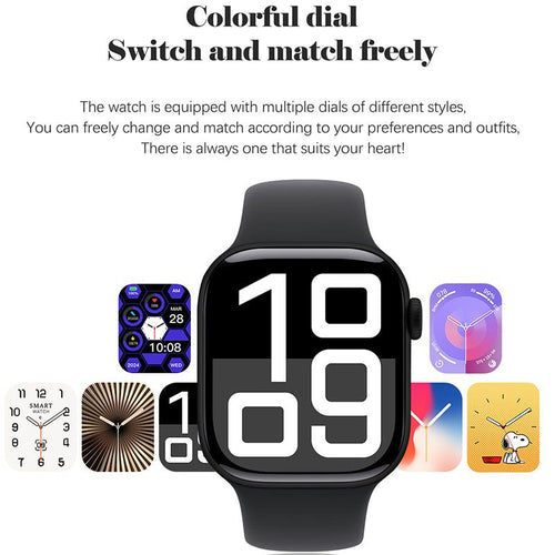 Black + Watch 10 Smartwatch