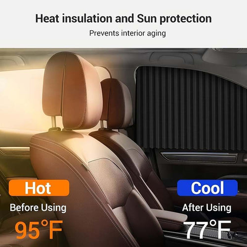 Car Side Window Magnetic Sunshade