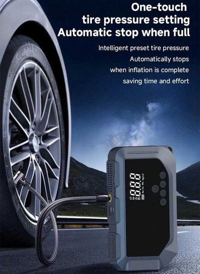 Smart Multifunction Car Jump Starter And Tire Inflator