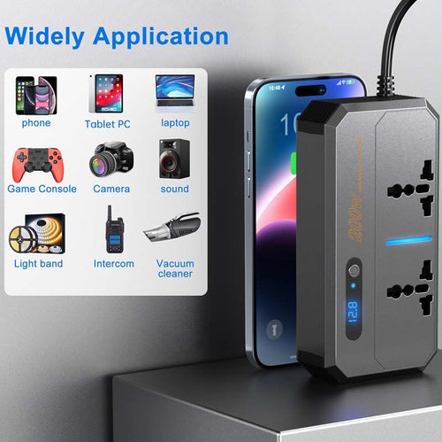200W Car Power Inverter