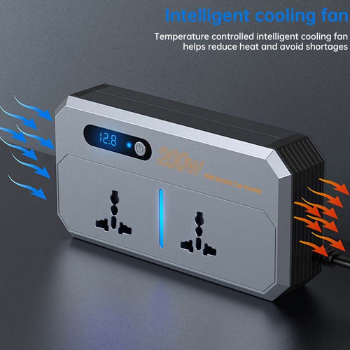 200W Car Power Inverter