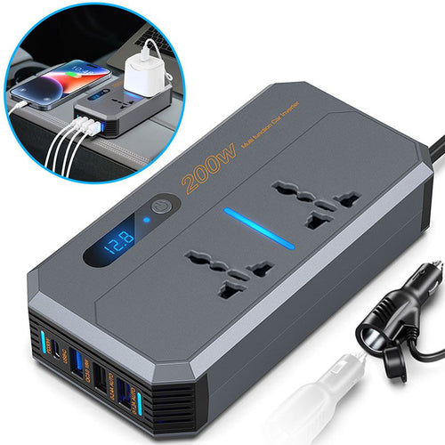 200W Car Power Inverter