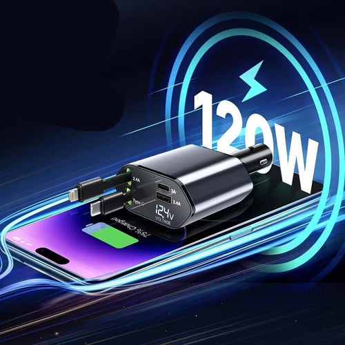 4in1 Car Fast Charger