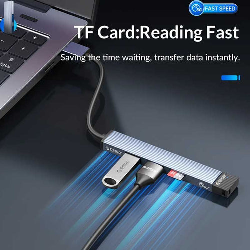 4in1 Orico TypeC to USB Hub