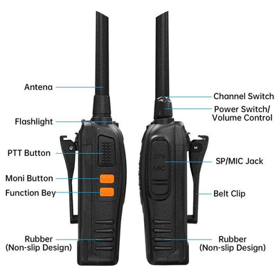 5KM Baofeng 888s Walkie Talkie