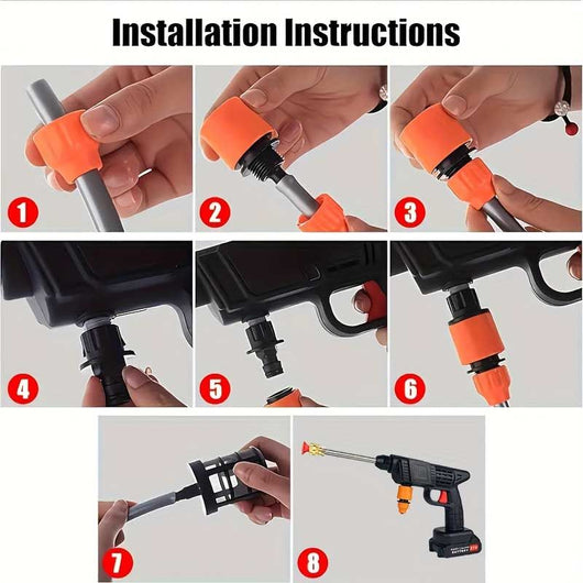 Rechargeable Car Wash Gun