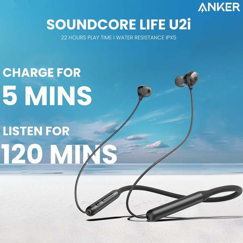 Anker Soundcore Life U2i Wireless Neckband Earphones