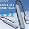 4in1 Orico TypeC to USB Hub