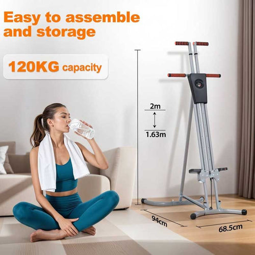 Vertical Maxi Climber Fitness Machine