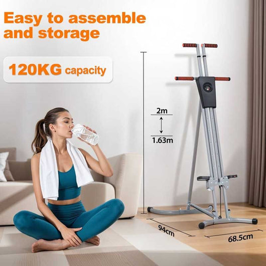 Vertical Maxi Climber Fitness Machine