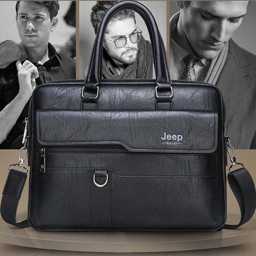 Jeep single pocket laptop bag