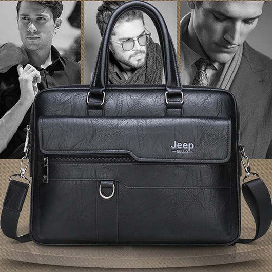 Jeep single pocket laptop bag