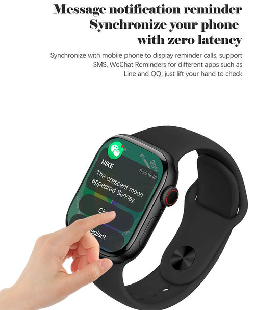 Black + Watch 10 Smartwatch