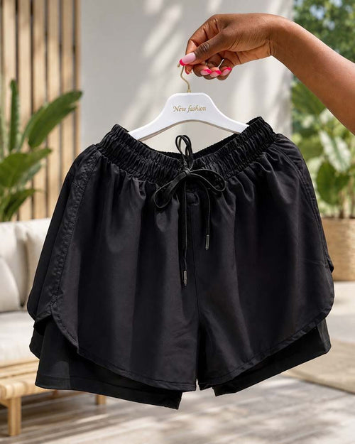 2Pcs Gym Shorts
