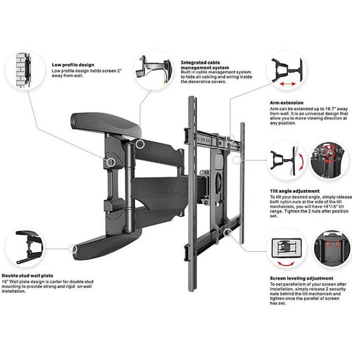 North Bayou TV Wall Mount