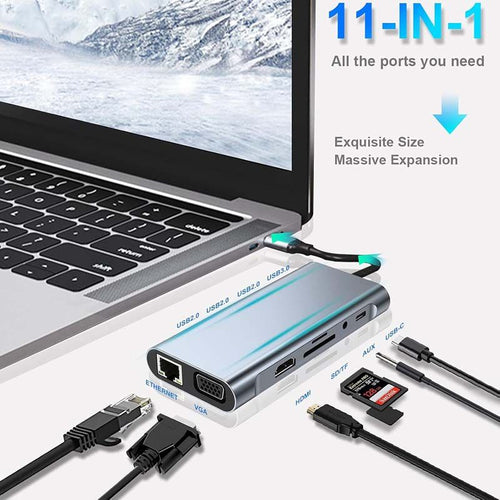 11in1 Usb C Hub Docking Station