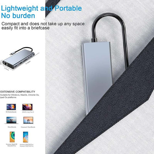 11in1 Usb C Hub Docking Station
