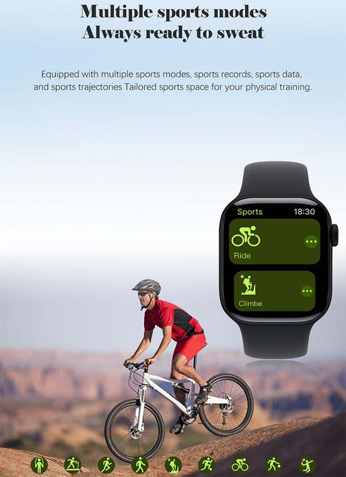 Black + Watch 10 Smartwatch