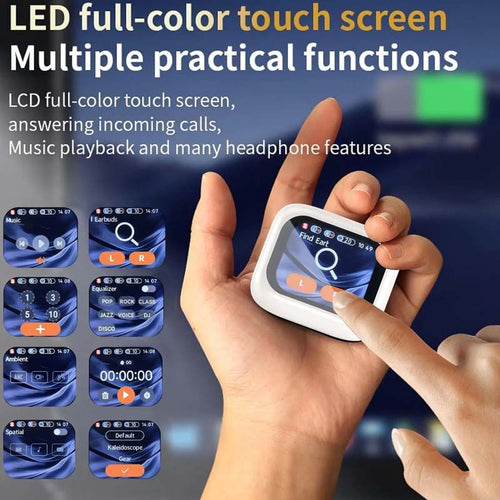 Full Touch Screen Wireless Earbuds