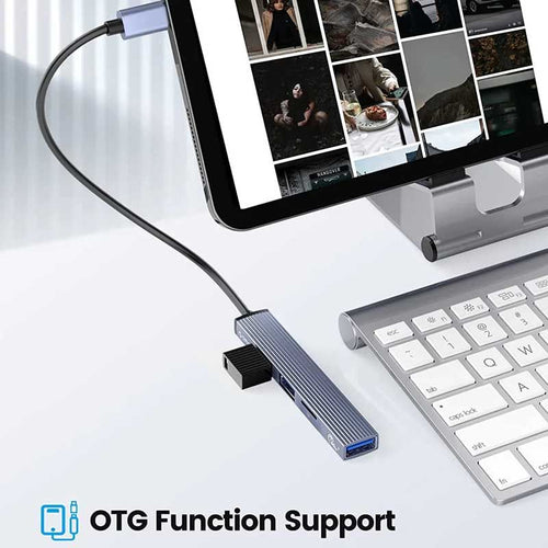 4in1 Orico TypeC to USB Hub