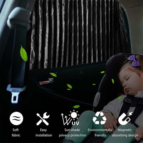 Car Side Window Magnetic Sunshade
