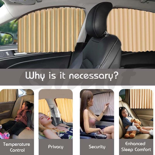 Car Side Window Magnetic Sunshade