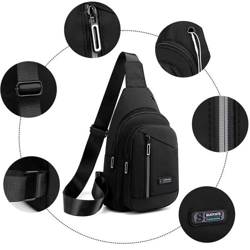 Men Crossbody Sling Bag