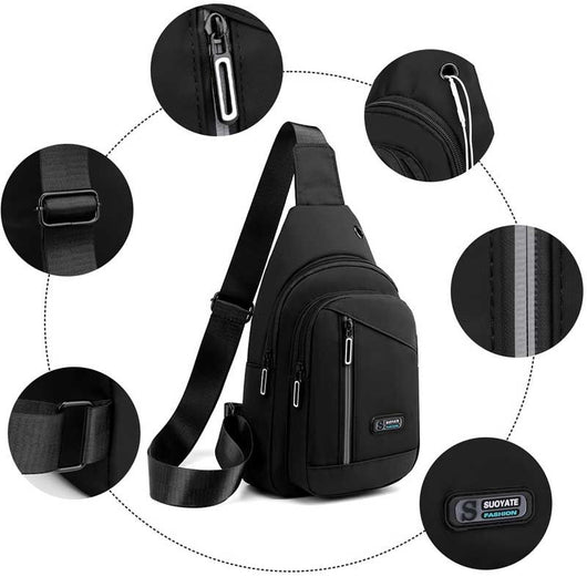 Men Crossbody Sling Bag