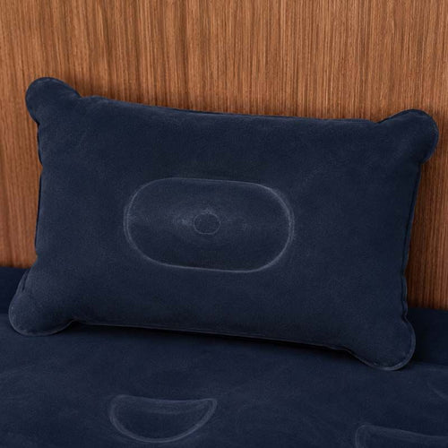 Rechargeable Self Inflating Bed + Pillow - Single/Black
