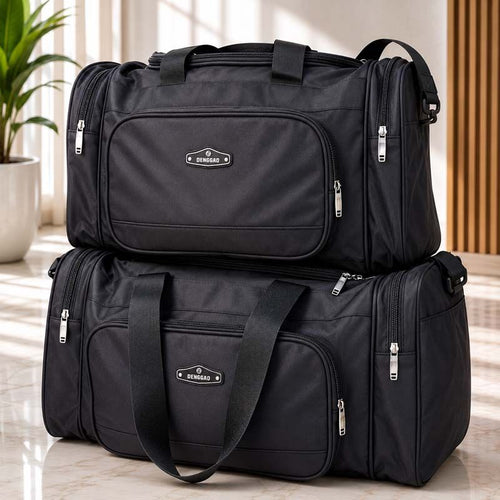 2Pcs Spacious Travel Bag Combo( M+ L)
