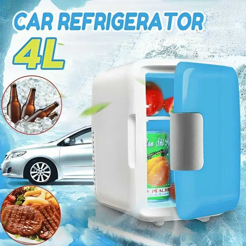4L Mini Portable Car Mini Fridge