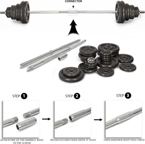 50Kg YORK Barbell Set