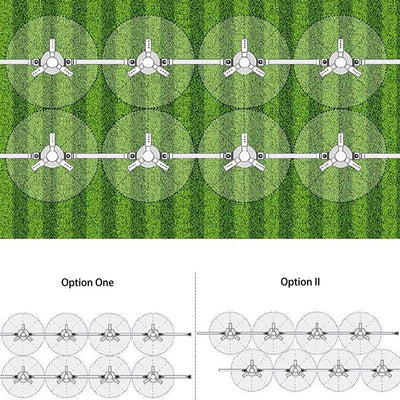 3 Arm Garden Sprinkler