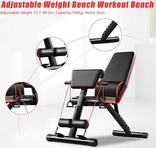 Multifunctional Foldable Workout Bench