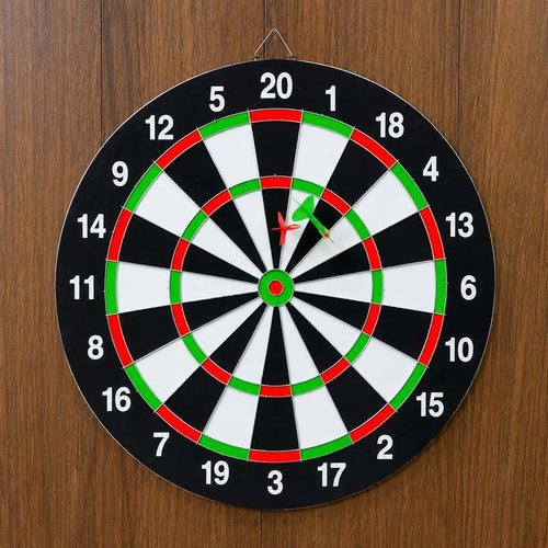 Jenga Blocks + Dartboard Game Combo