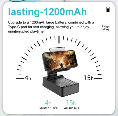 2in1 Phone Holder + BT Wireless Speaker