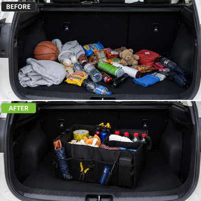 Large Capacity Durable Car Trunk Organizer