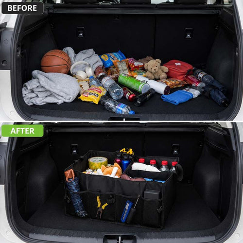 Large Capacity Durable Car Trunk Organizer