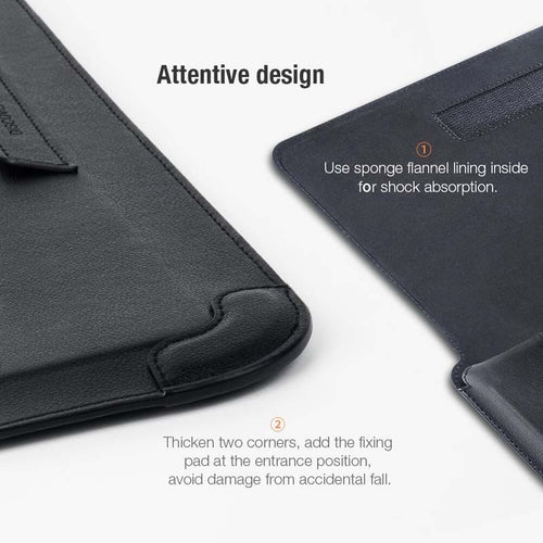 16" Brown - NILLKIN 3in1 Laptop Sleeve