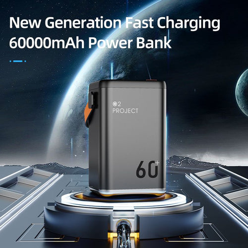 The O2 Project 60,000Mah Powerbank