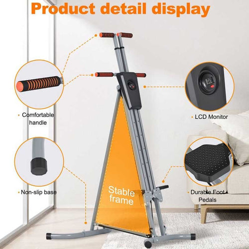 Vertical Maxi Climber Fitness Machine