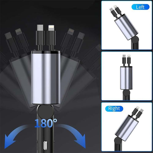 4in1 Car Fast Charger