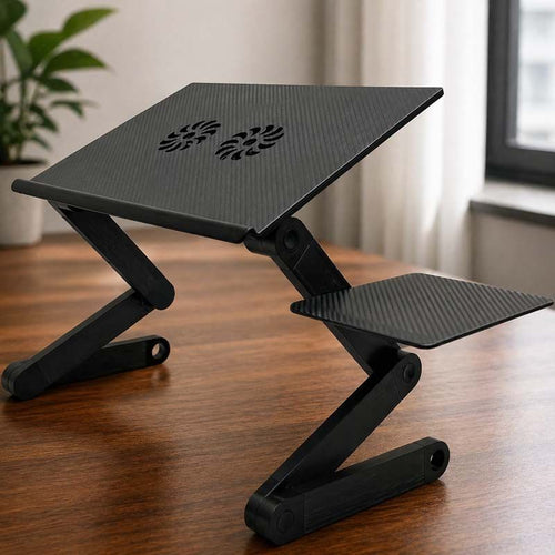 Laptop Stand with Mouse Rest and Fan