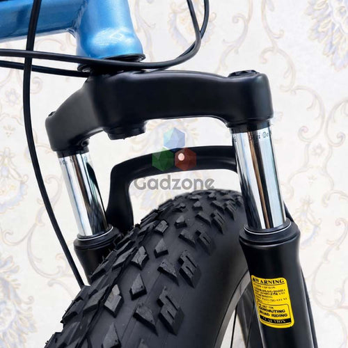 Foldable Fat Bike with Dual Suspension