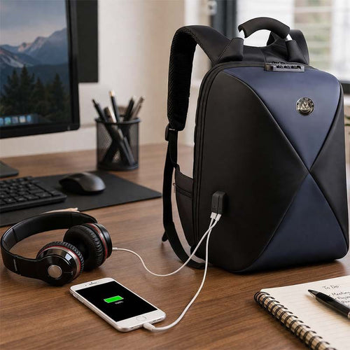 Premium Antitheft Laptop Backpack With Antitheft Lock