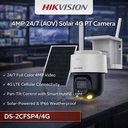 Hikvision 4G Solar CCTV Security Camera